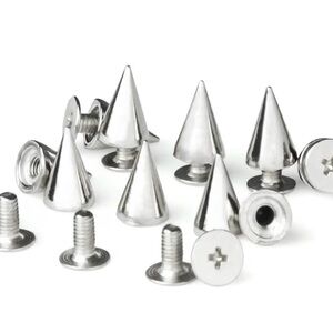 Metal Studs and Spikes for DIY Craft 320 pcs